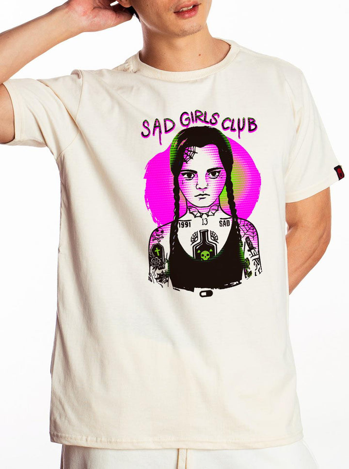 Camiseta Wandinha Sad Girls Club - Cápsula Shop