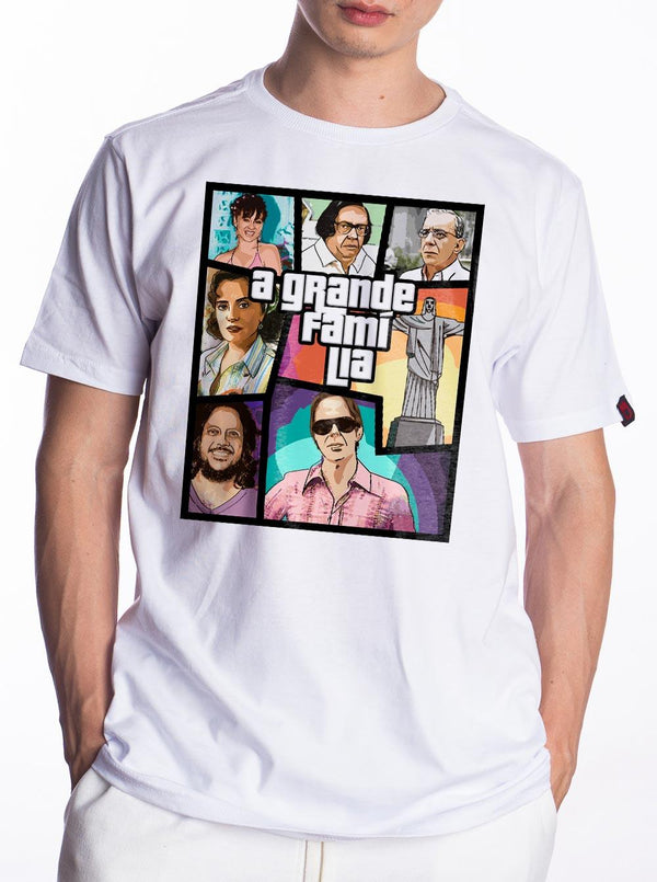 Camiseta A Grande Família GTA - Cápsula Shop