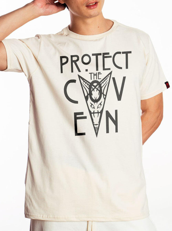 Camiseta American Horror Story Protect The Coven Masculina - Cápsula Shop
