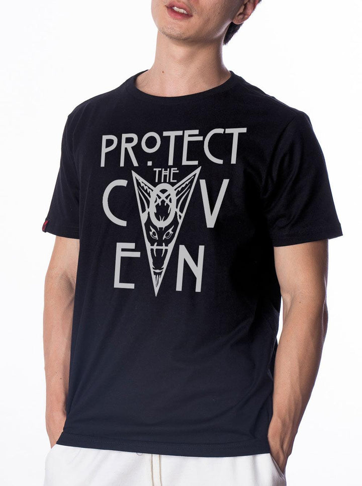 Camiseta American Horror Story Protect The Coven Masculina - Cápsula Shop