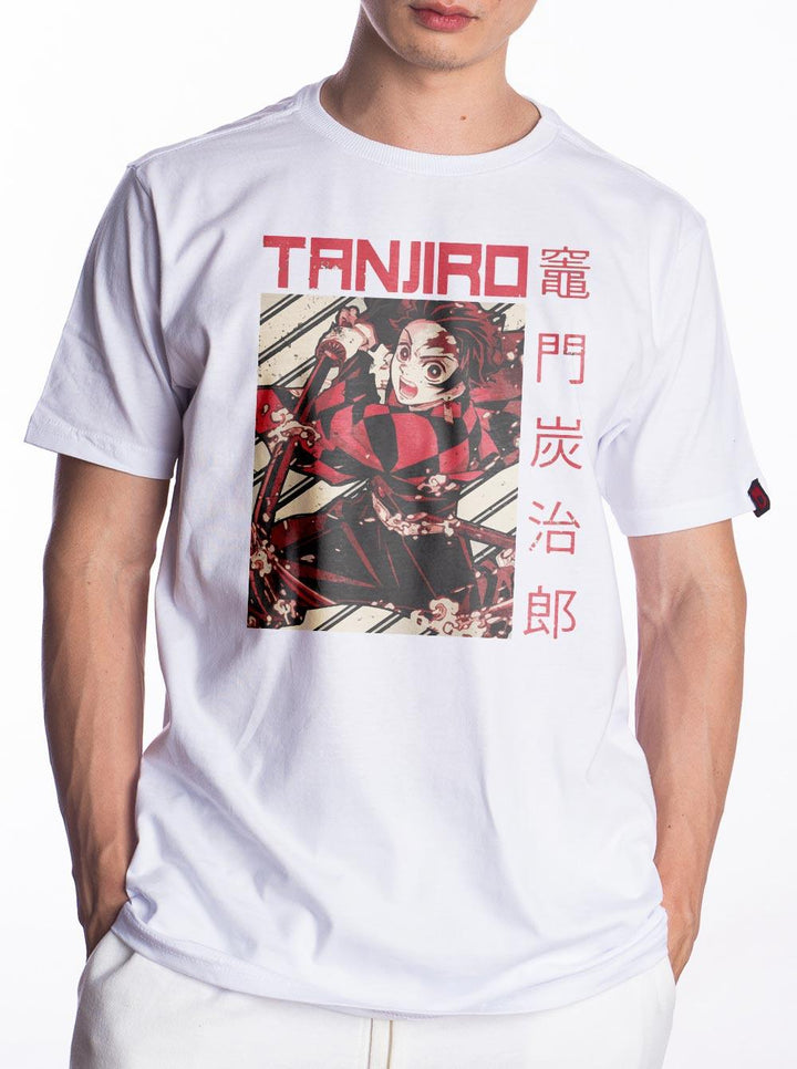 Camiseta Demon Slayer Tanjiro - Cápsula Shop