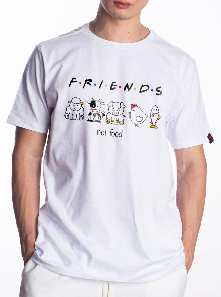 puño Seducir Floración Camiseta Friends Not Food – Cápsula Shop