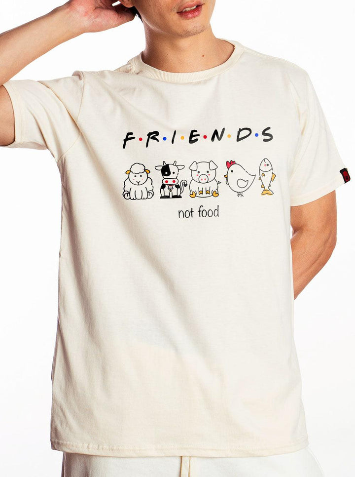 puño Seducir Floración Camiseta Friends Not Food – Cápsula Shop