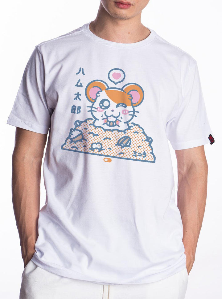 Camiseta Hamtaro Coração - Cápsula Shop