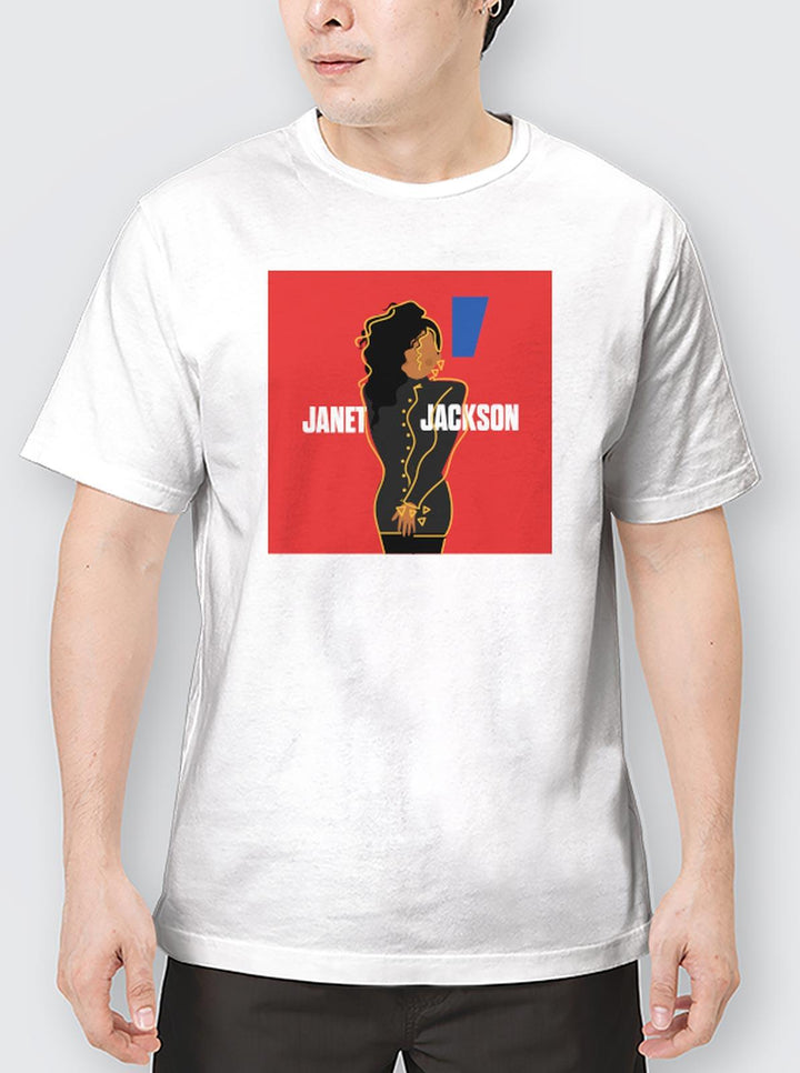 Camiseta Janet Jackson Rebobina - Cápsula Shop