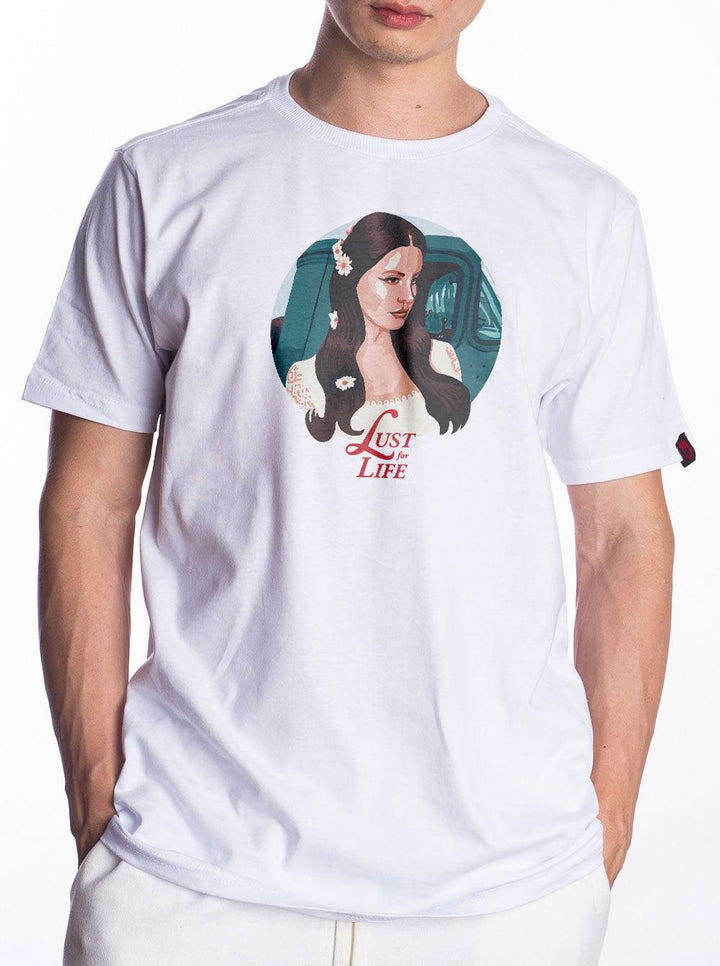 Camiseta Lana Del Rey Lust Life - Cápsula Shop