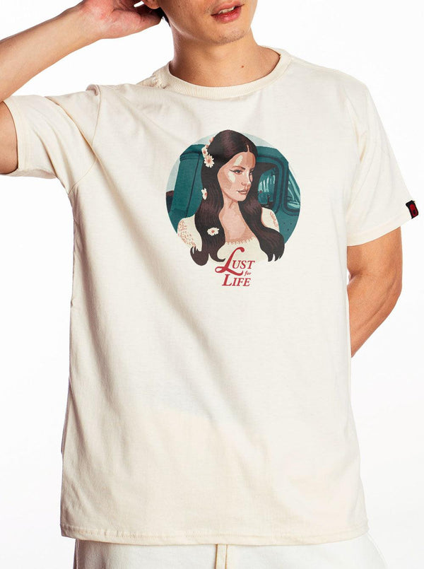 Camiseta Lana Del Rey Lust Life - Cápsula Shop