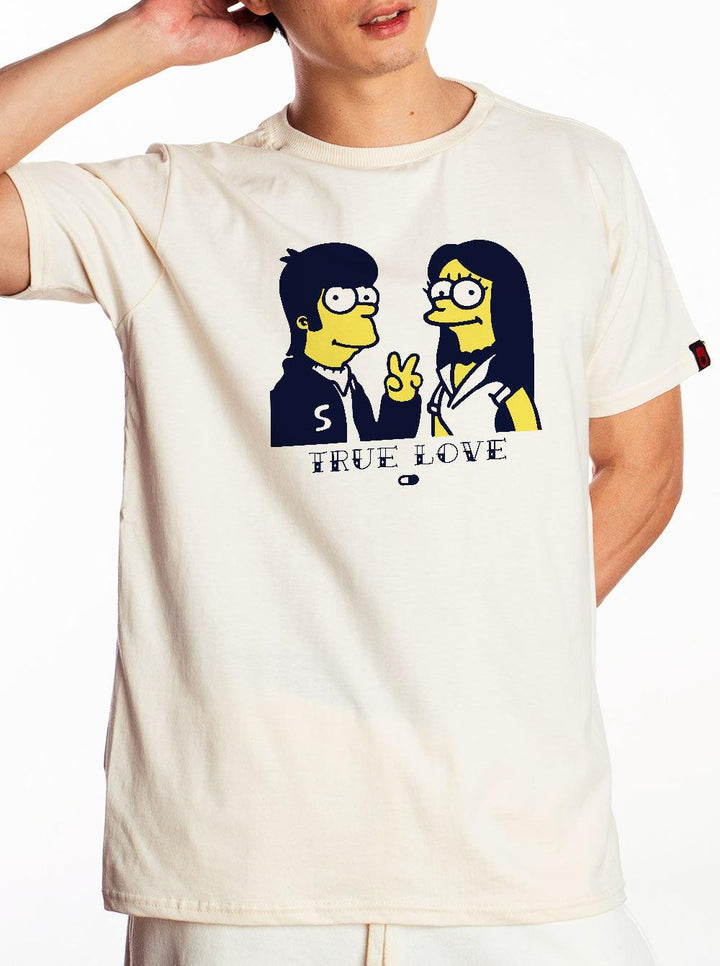 Camiseta Os Simpsons Marge e Homer - Cápsula Shop