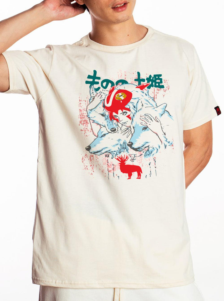 Camiseta Studio Ghibli Princesa Mononoke - Cápsula Shop