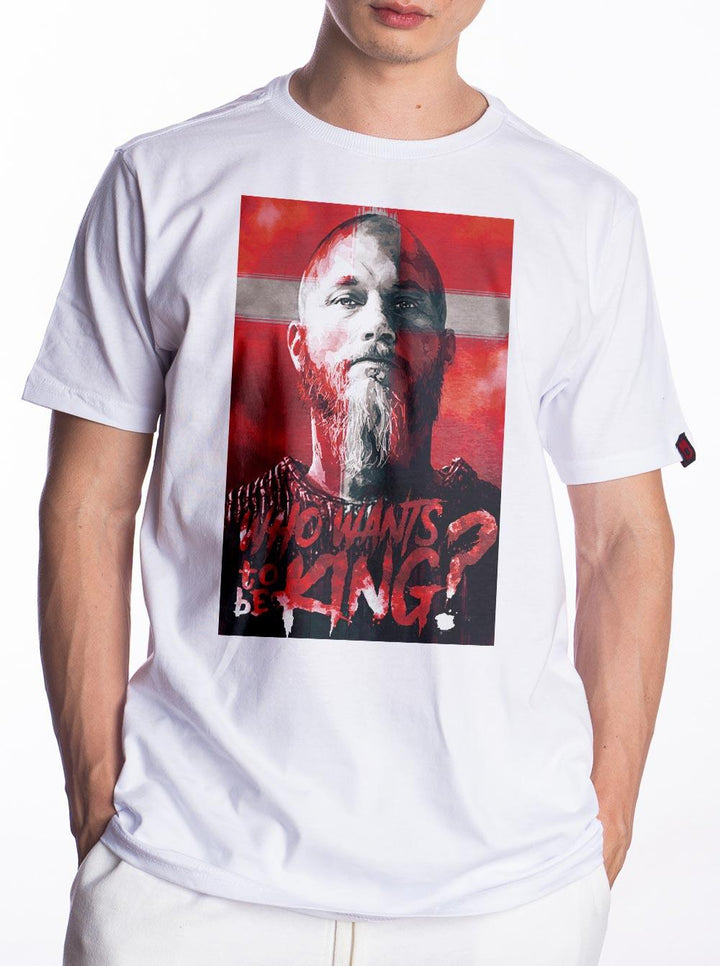 Camiseta Vikings Who Wants To Be King - Cápsula Shop