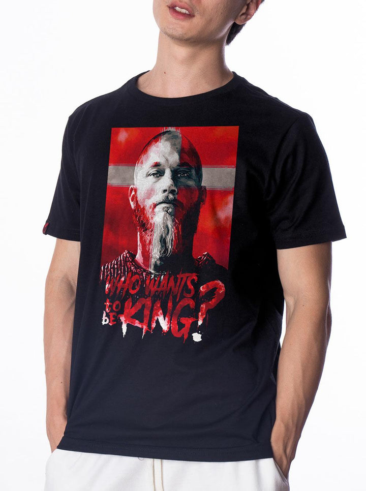 Camiseta Vikings Who Wants To Be King - Cápsula Shop