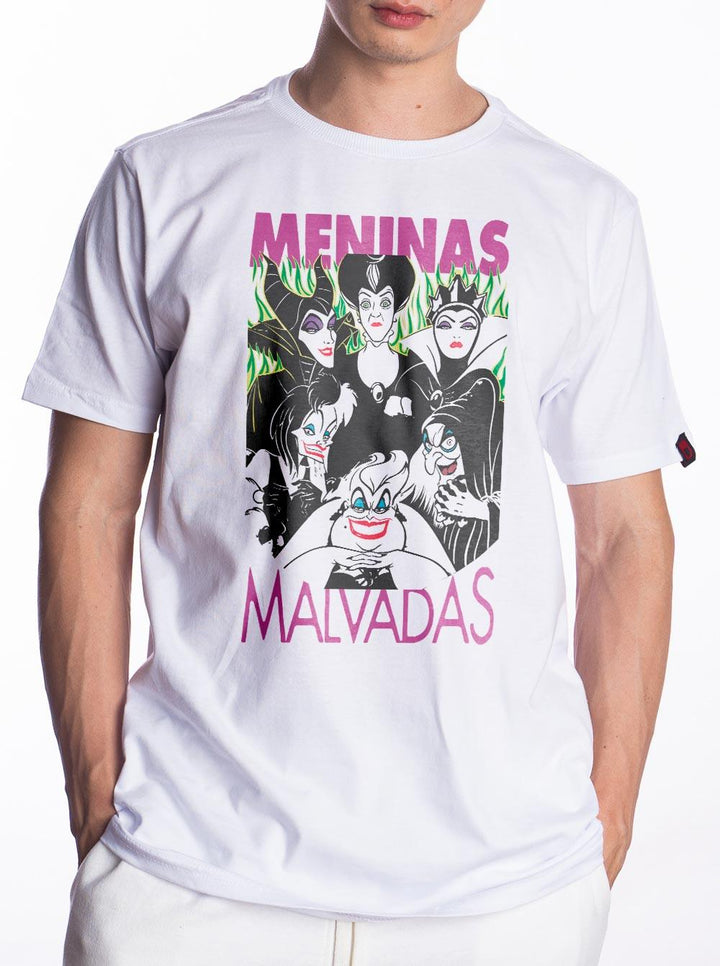Camiseta Vilãs Meninas Malvadas - Cápsula Shop