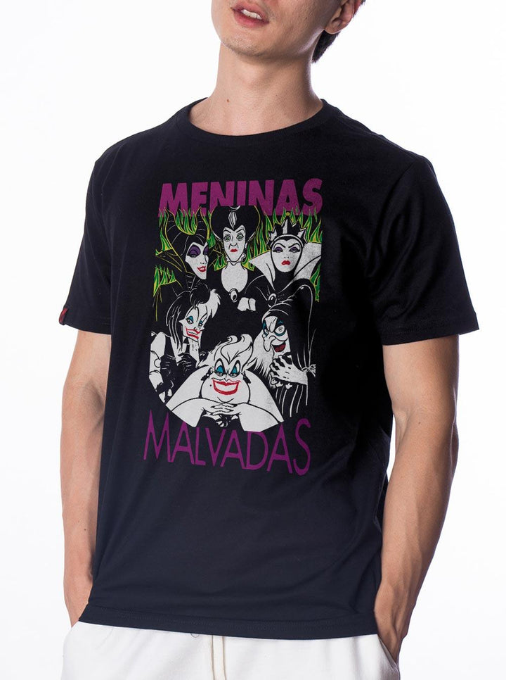 Camiseta Vilãs Meninas Malvadas - Cápsula Shop