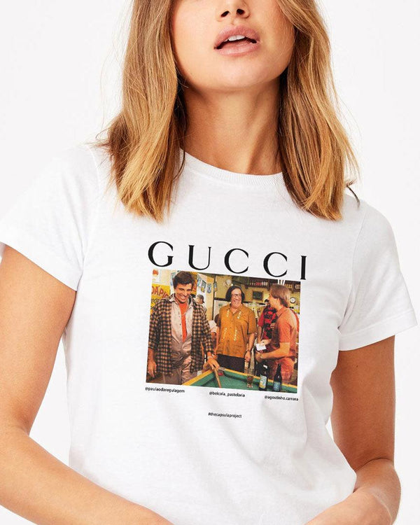 Baby Look Gucci A Grande Família - Cápsula Shop
