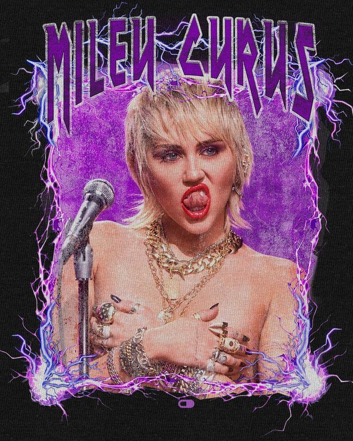 Blusa de Moletom Miley Cyrus RockStar Diva - Cápsula Shop