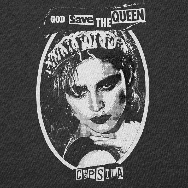Cropped Madonna God Save The Queen Diva - Cápsula Shop