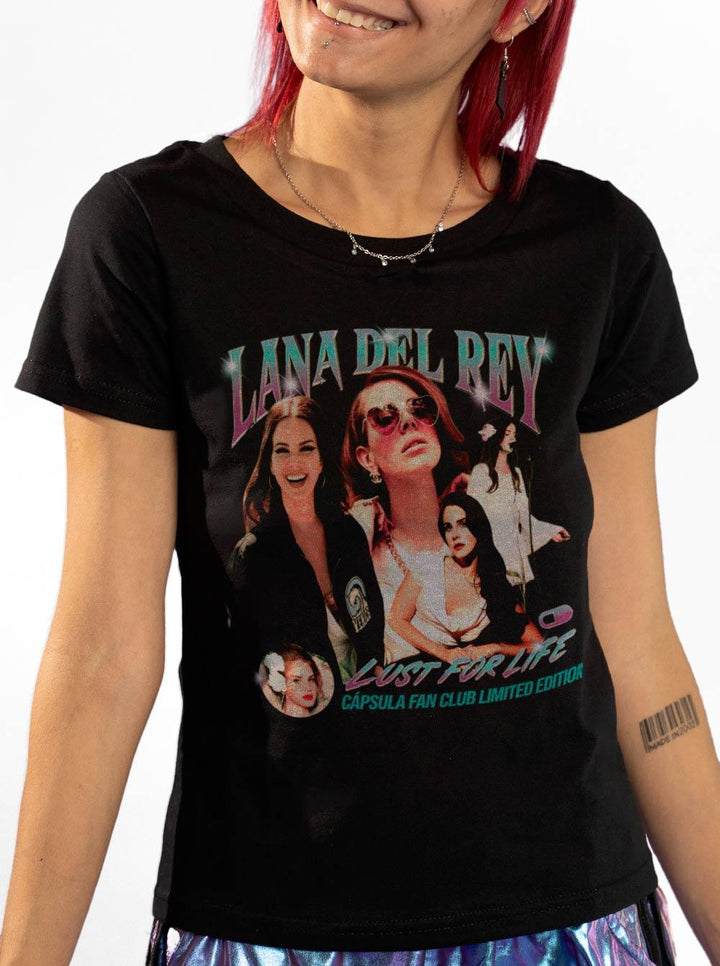 Baby Look Lana Del Rey Fan Club - Cápsula Shop