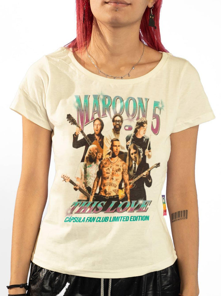 Baby Look Maroon 5 Fan Club - Cápsula Shop