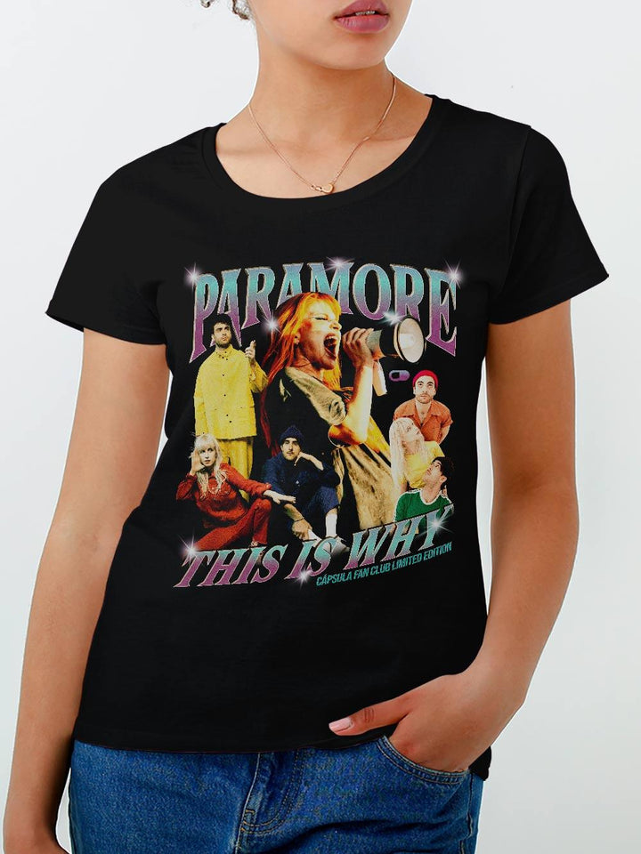 Baby Look Paramore Fan Club - Cápsula Shop