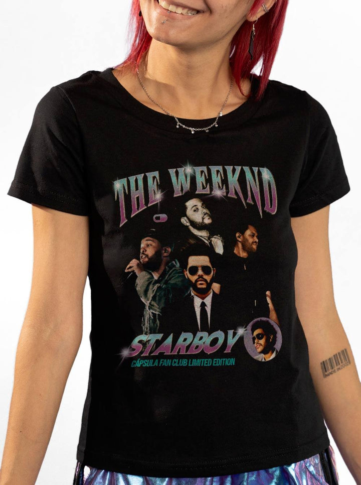 Baby Look The Weeknd Fan Club - Cápsula Shop