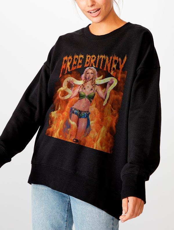 Blusa de Moletom Free Britney Diva - Cápsula Shop
