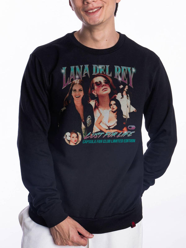 Blusa de Moletom Lana Del Rey Fan Club - Cápsula Shop