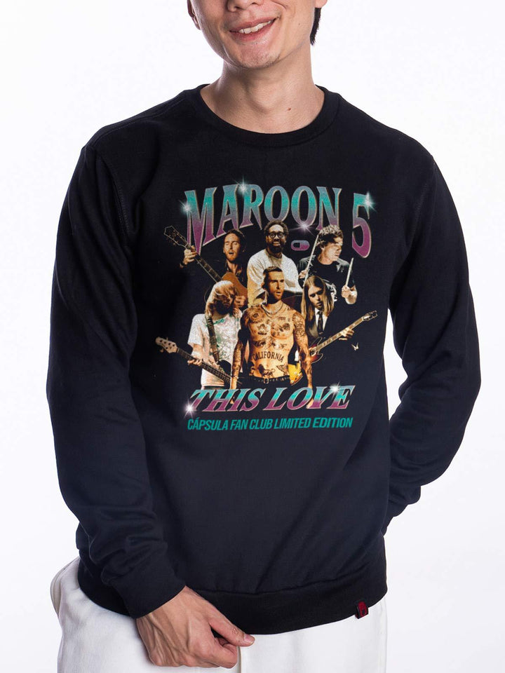 Blusa de Moletom Maroon 5 Fan Club - Cápsula Shop