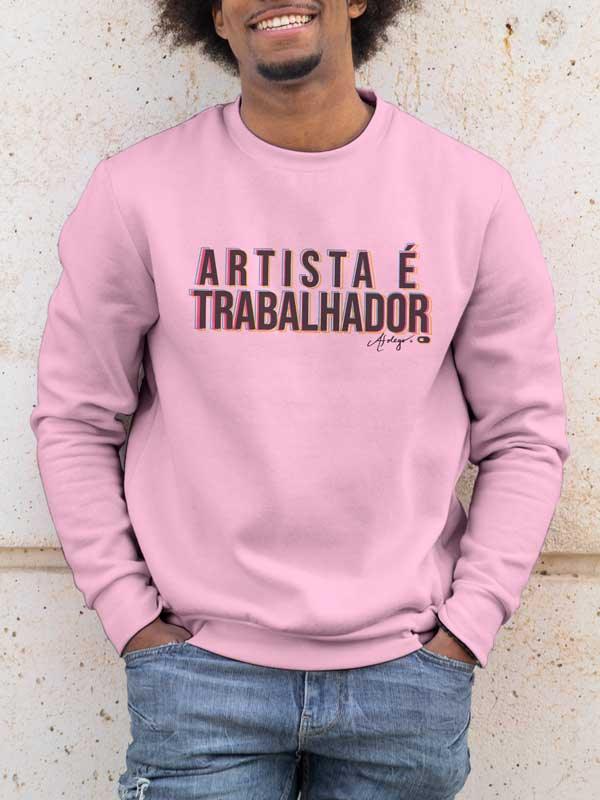 Blusa de Moletom Artista Trabalhador AFolego - Cápsula Shop