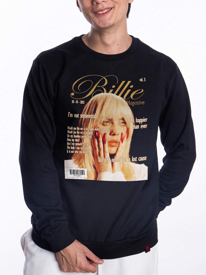 Blusa de Moletom Billie Eilish Magazine DoisL - Cápsula Shop