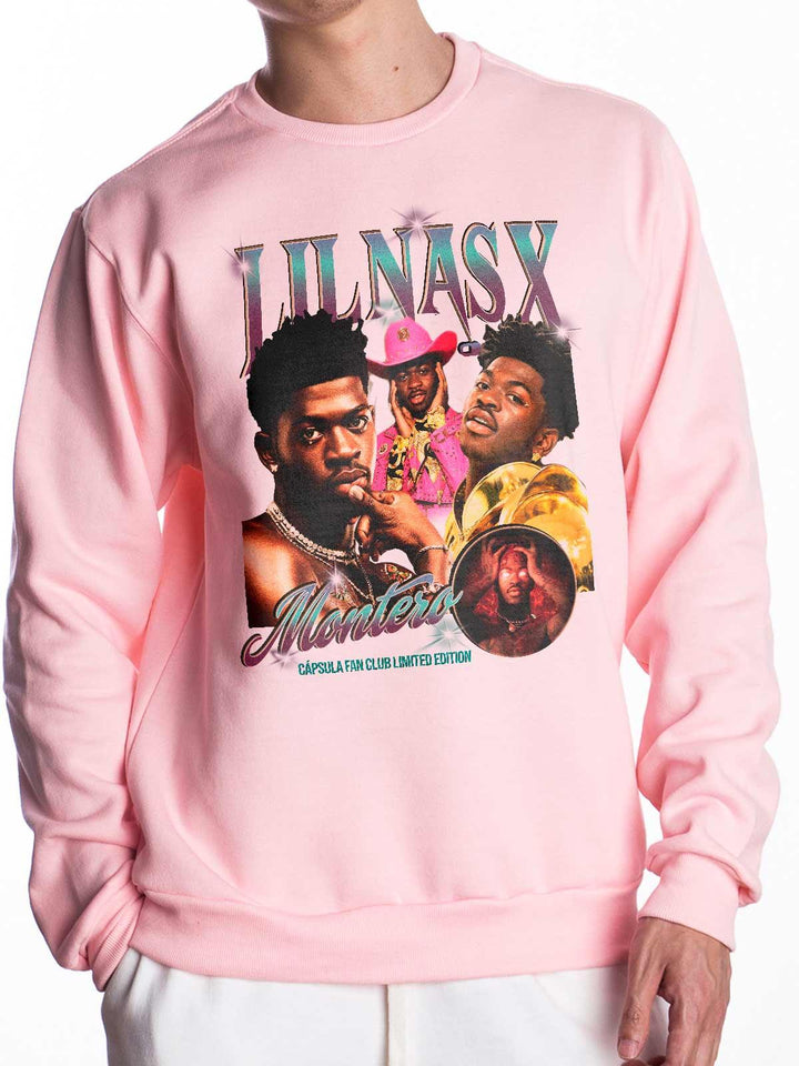 Blusa de Moletom Lil Nas X Fan Club - Cápsula Shop