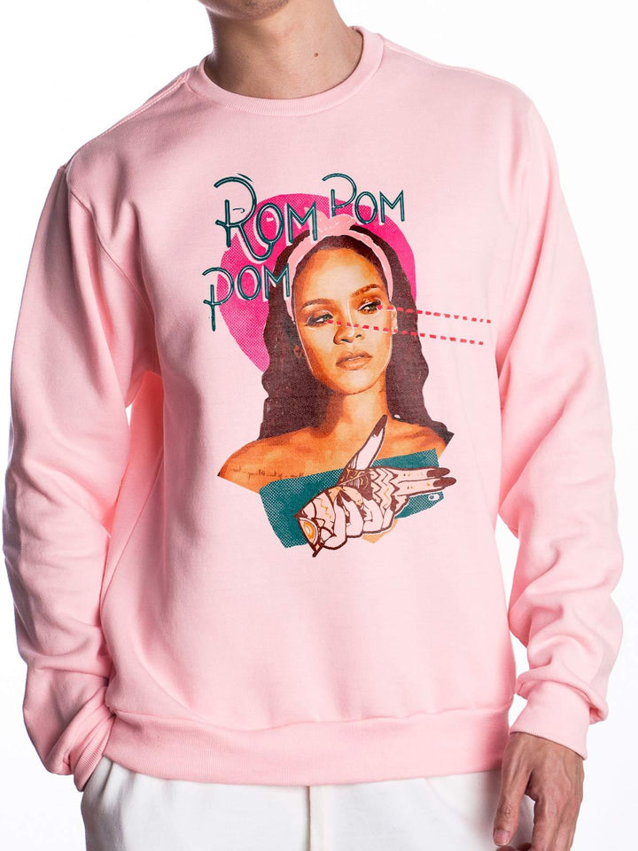 Blusa de Moletom Rihanna Mate Um Homem - Cápsula Shop
