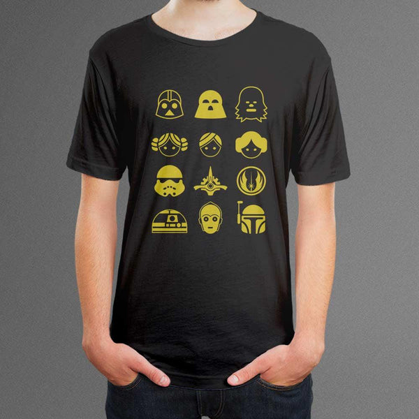Camiseta Stars Wars Minimalista - Cápsula Shop