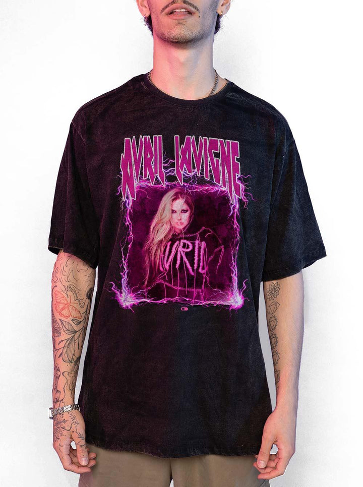 Camiseta Estonada Avril Lavigne RockStar Diva - Cápsula Shop