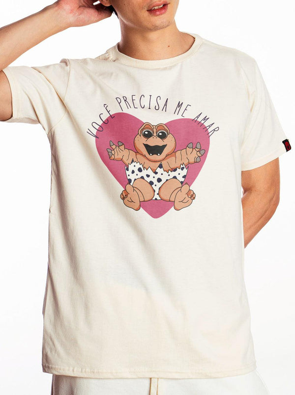 Camiseta Baby Família Dinossauro Joga Pedra Na Geni - Cápsula Shop