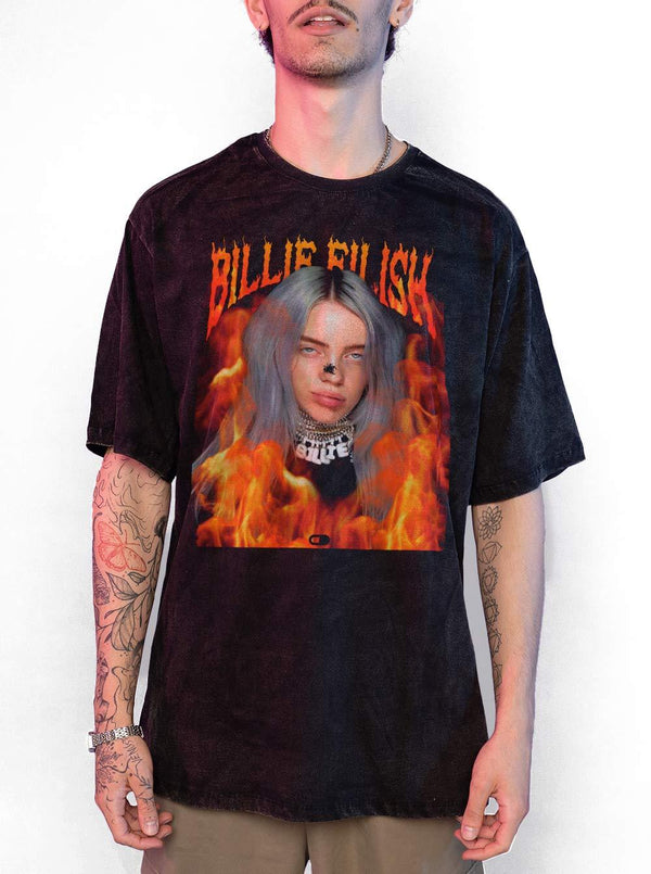 Camiseta Estonada Billie Eilish Diva - Cápsula Shop