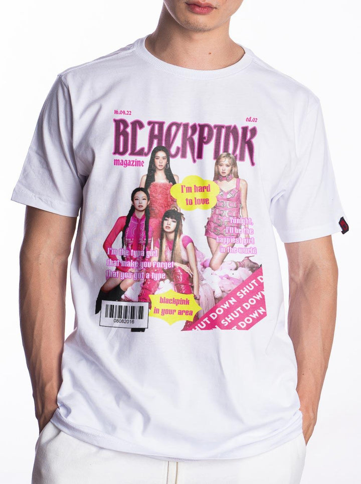 Camiseta Blackpink Magazine DoisL - Cápsula Shop