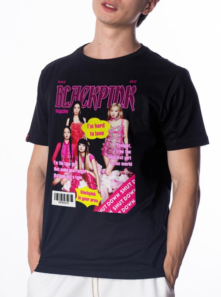 Camiseta Blackpink Magazine DoisL - Cápsula Shop