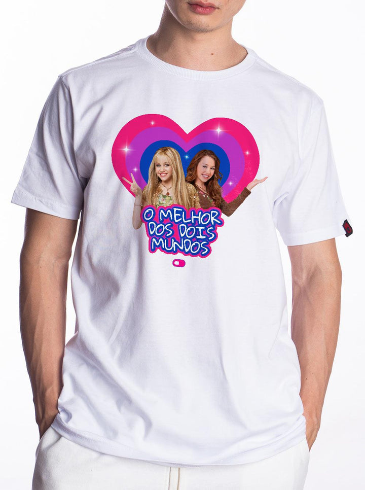 Camiseta O Melhor Dos Dois Mundos Hannah Montana - Cápsula Shop