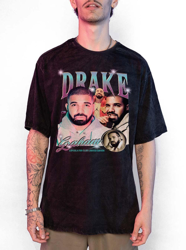 Camiseta Estonada Drake Fan Club - Cápsula Shop