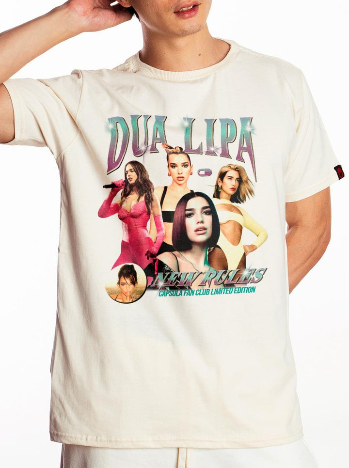 Camiseta Dua Lipa Fan Club - Cápsula Shop