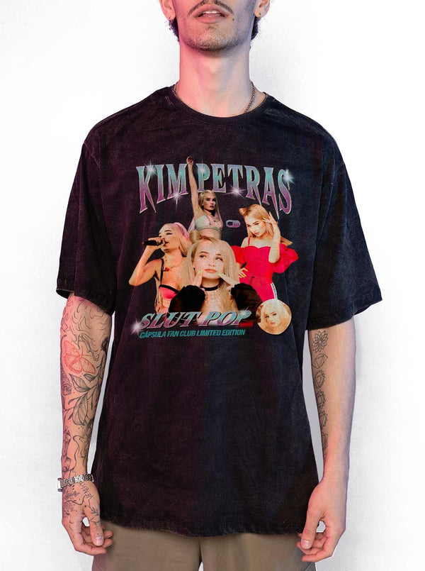 Camiseta Estonada Kim Petras Fan Club - Cápsula Shop
