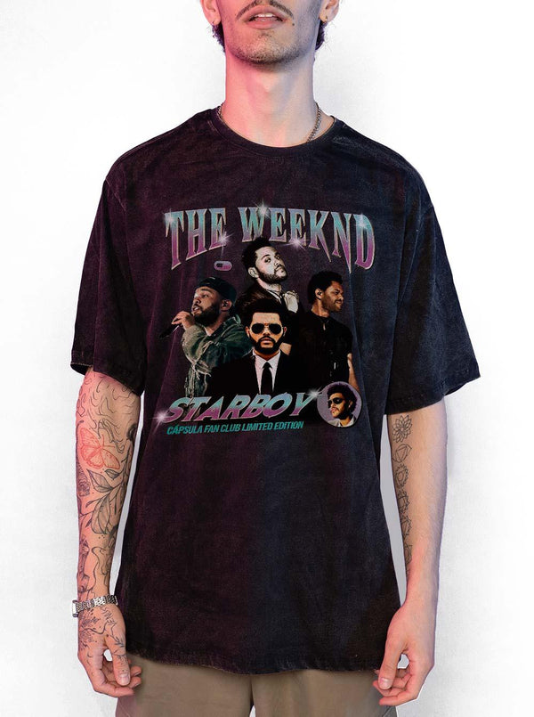 Camiseta Estonada The Weeknd Fan Club - Cápsula Shop