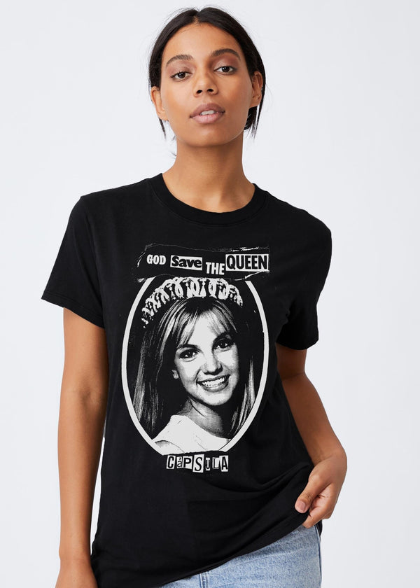 Baby Look Britney God Save the Queen Diva - Cápsula Shop