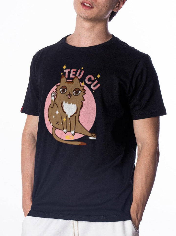 Camiseta Teu C* Gato - Cápsula Shop