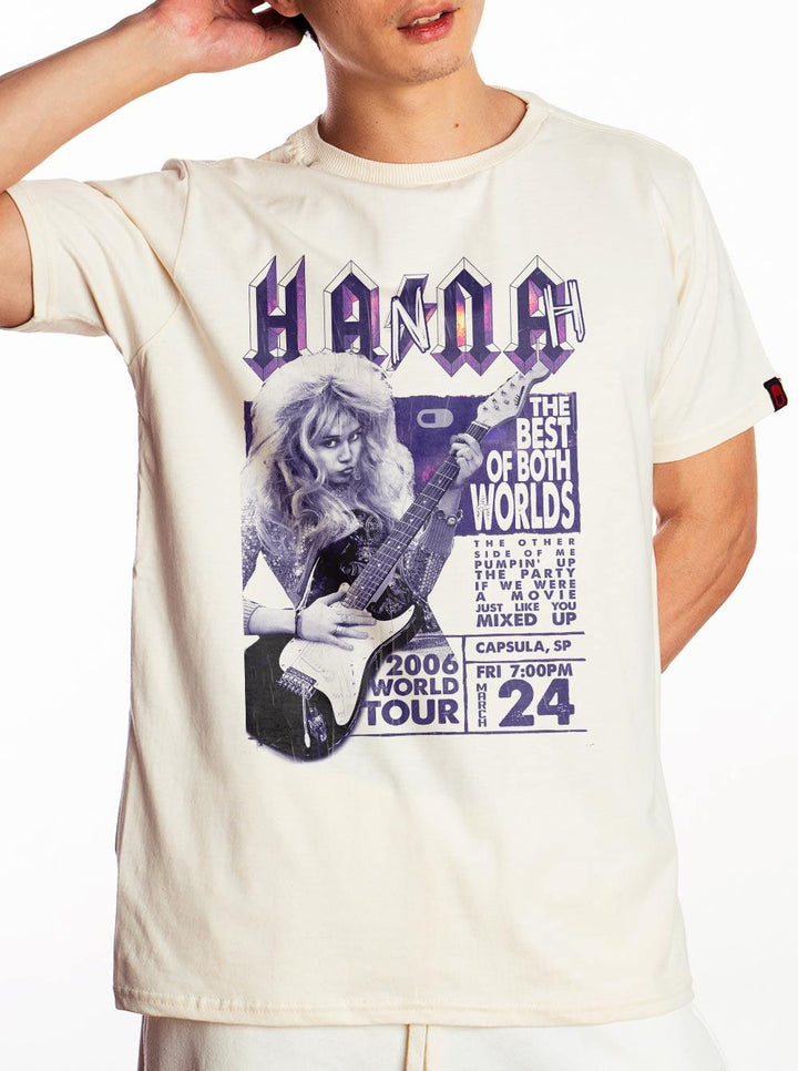 Camiseta Hannah Montana Rock Poster - Cápsula Shop
