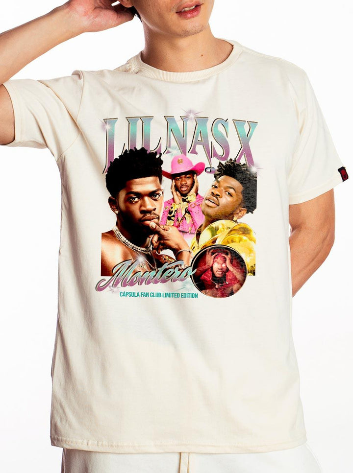 Camiseta Lil Nas X Fan Club - Cápsula Shop
