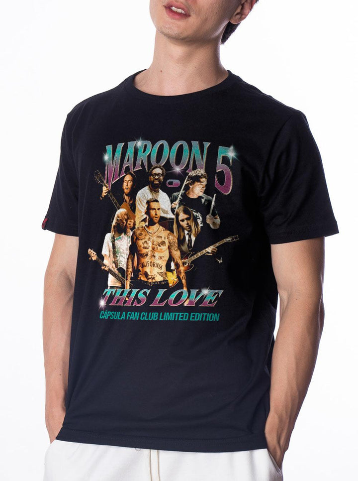 Camiseta Maroon 5 Fan Club - Cápsula Shop