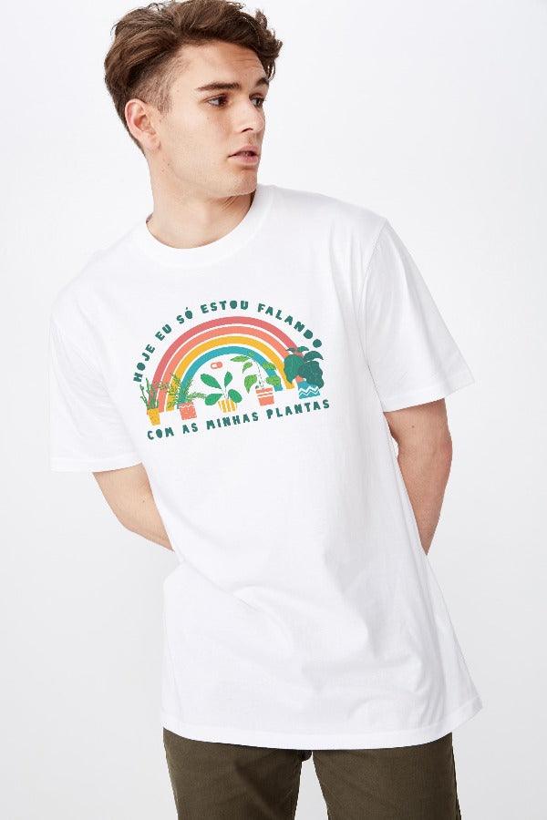 Camiseta Falando com as Plantas - Cápsula Shop