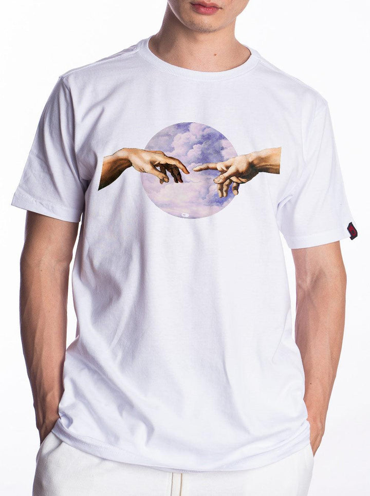 Camiseta Michelangelo Adão - Cápsula Shop