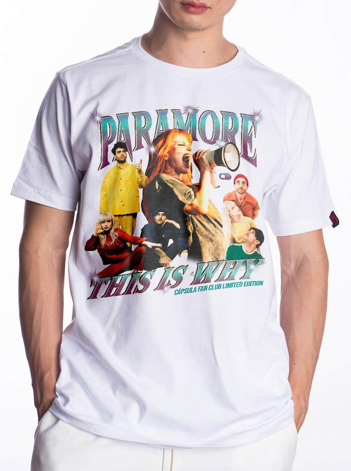 Camiseta Paramore Fan Club - Cápsula Shop
